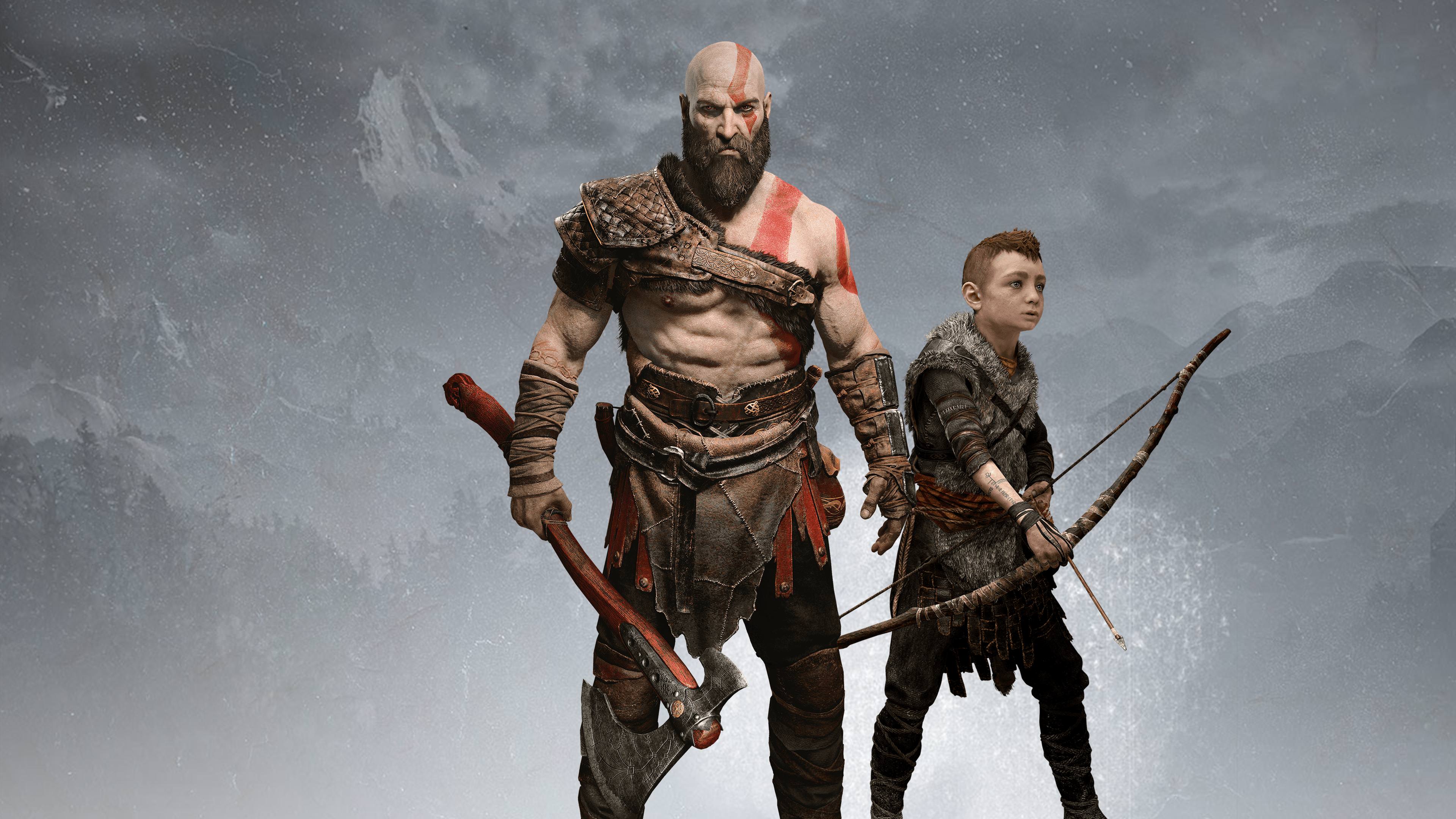 God of War Collector's Edition PlayStation 4 2018 4K Wallpapers