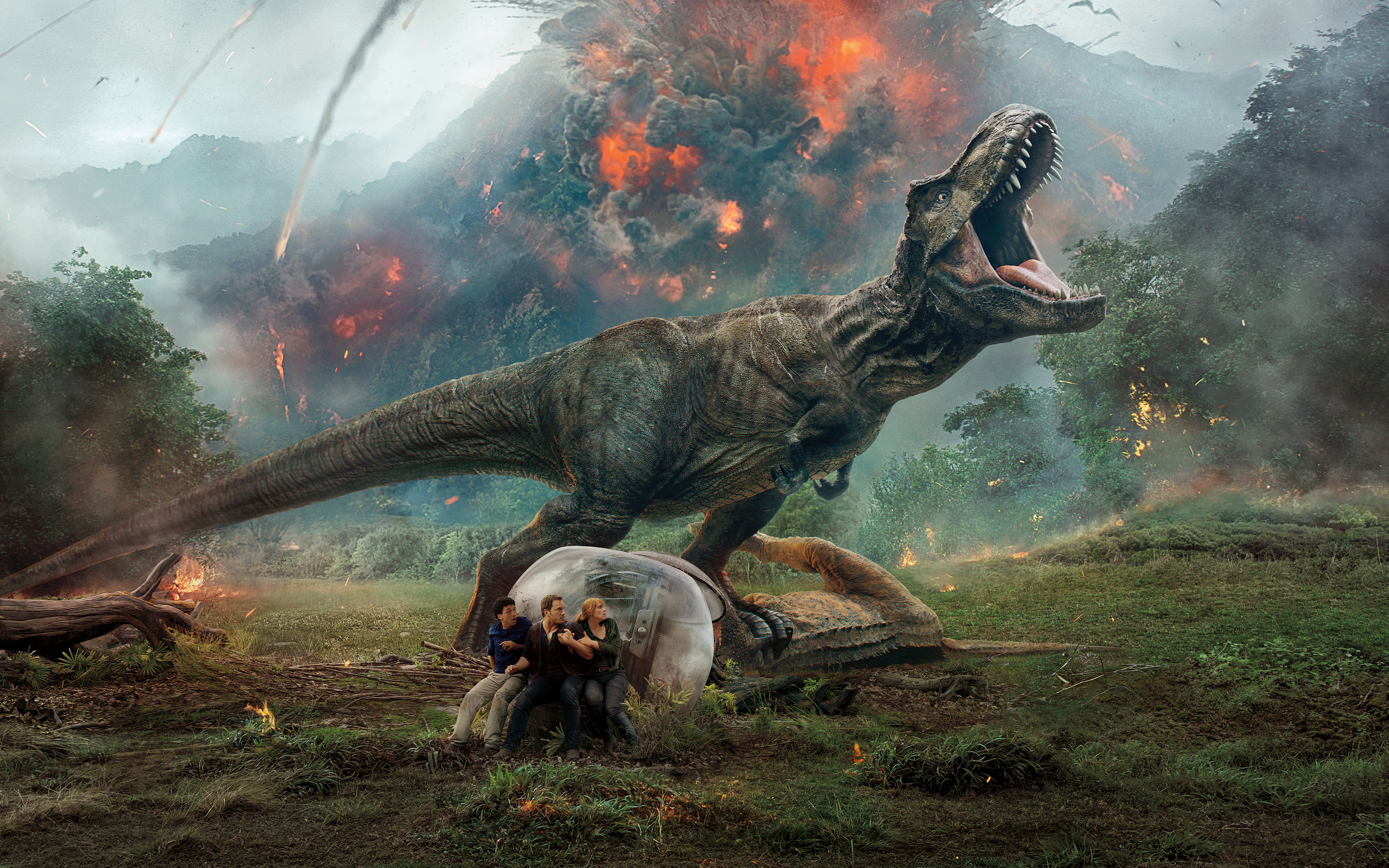 Jurassic World Fallen Kingdom 2018 4K 8K Wallpapers