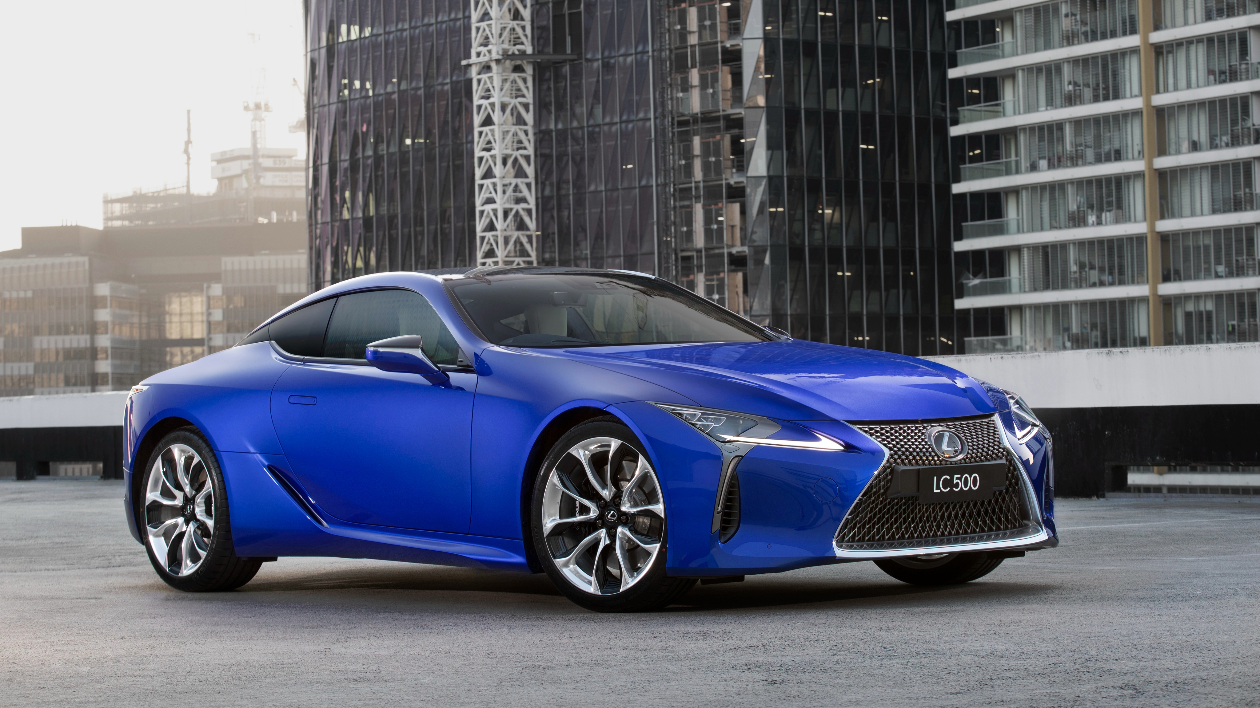 Lexus LC 500 Morphic Blue Limited Edition 2018 4K Wallpapers