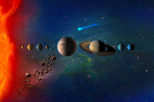Planets in Solar System 4K Wallpapers