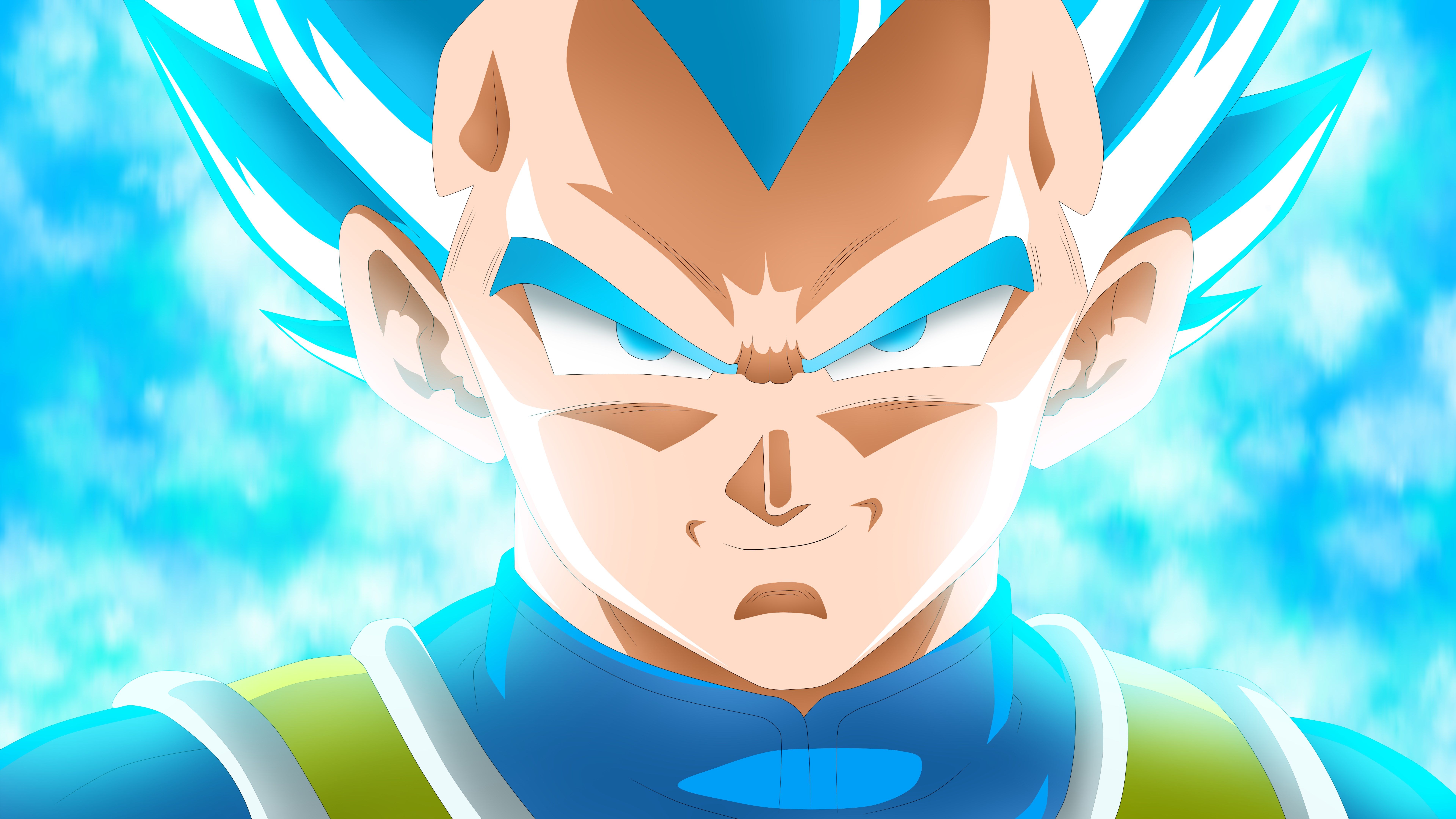 Super Saiyan Blue Vegeta Dragon Ball Super 4K 8K Wallpapers