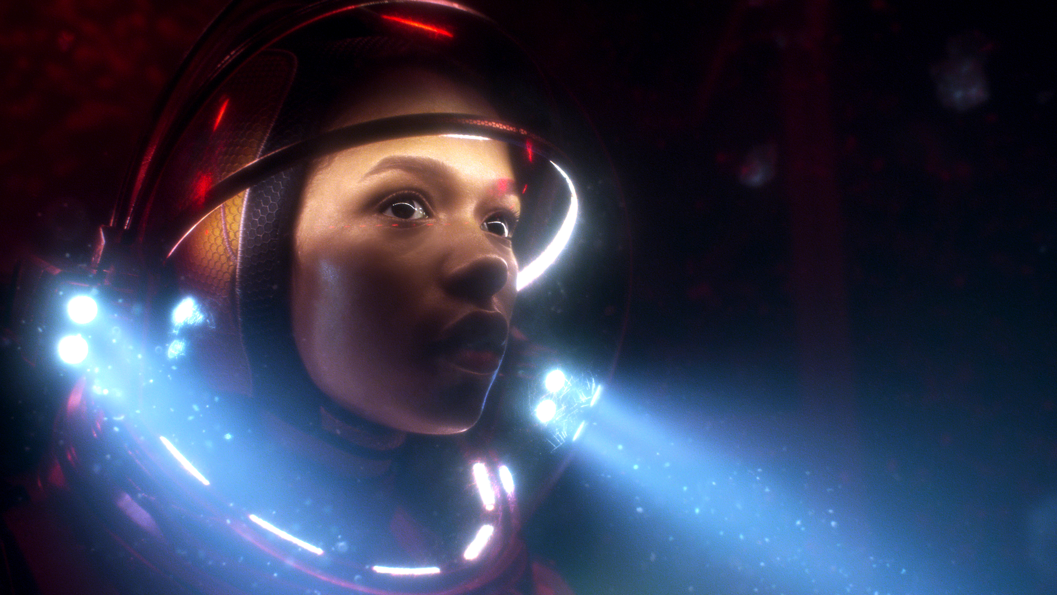 Taylor Russell as Judy in Lost in Space 4K Wallpapers