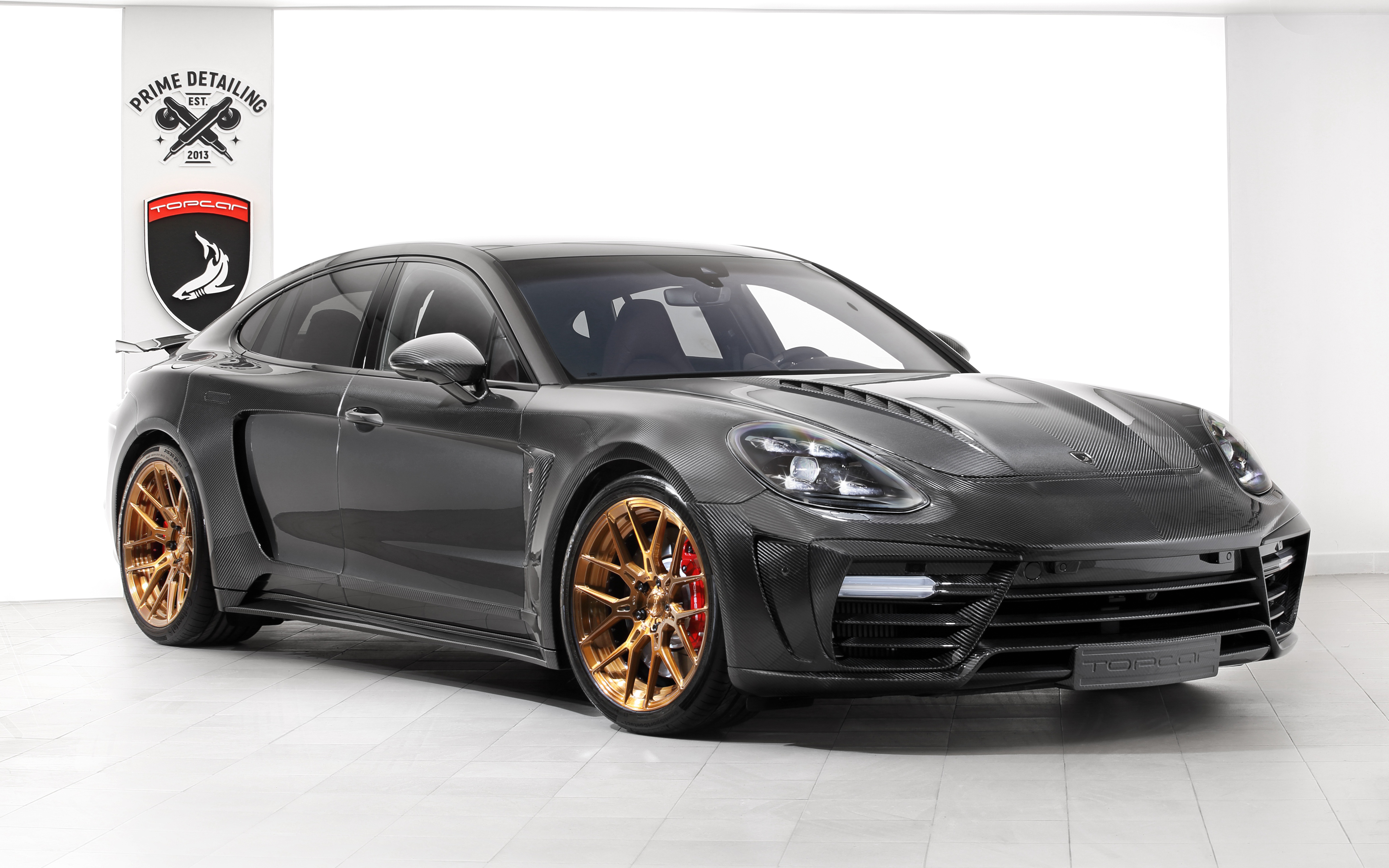 TopCar Porsche Panamera Stingray GTR Carbon Edition 2018 4K