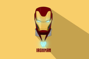 Iron Man Minimal Artwork 4K Wallpapers