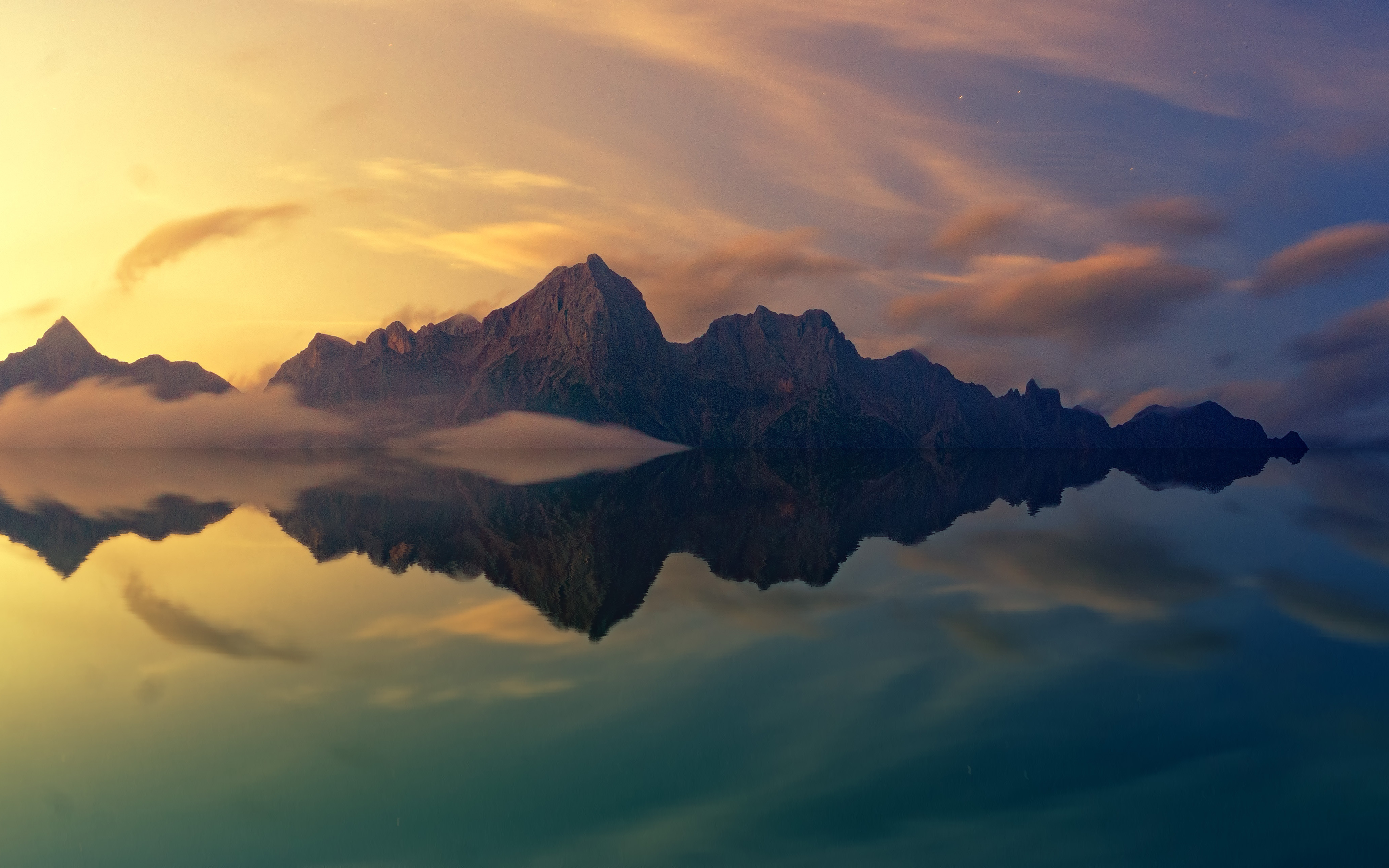 Mountains Reflections 4K Wallpapers