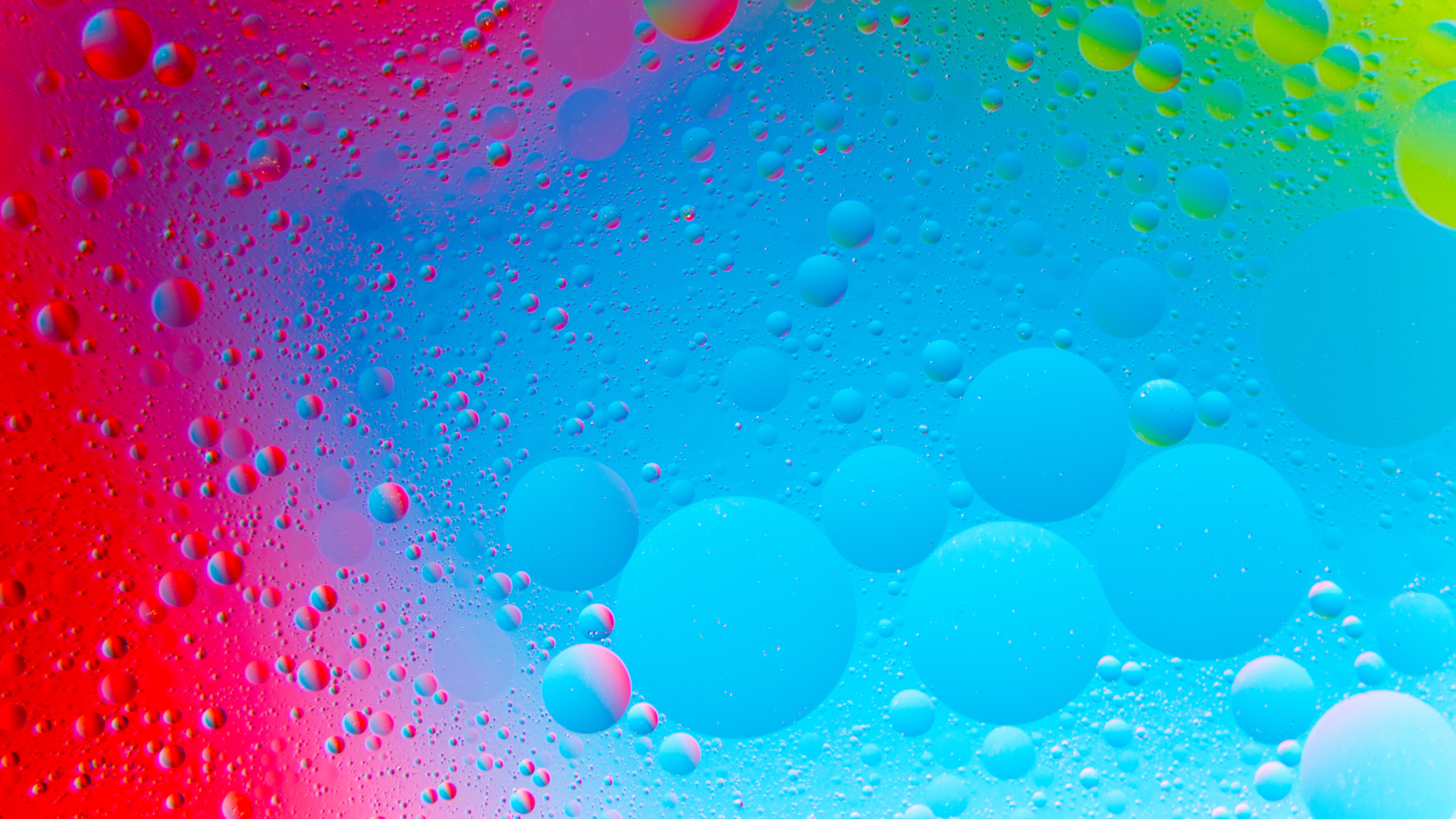 Vibrant Abstract Bubbles 4K