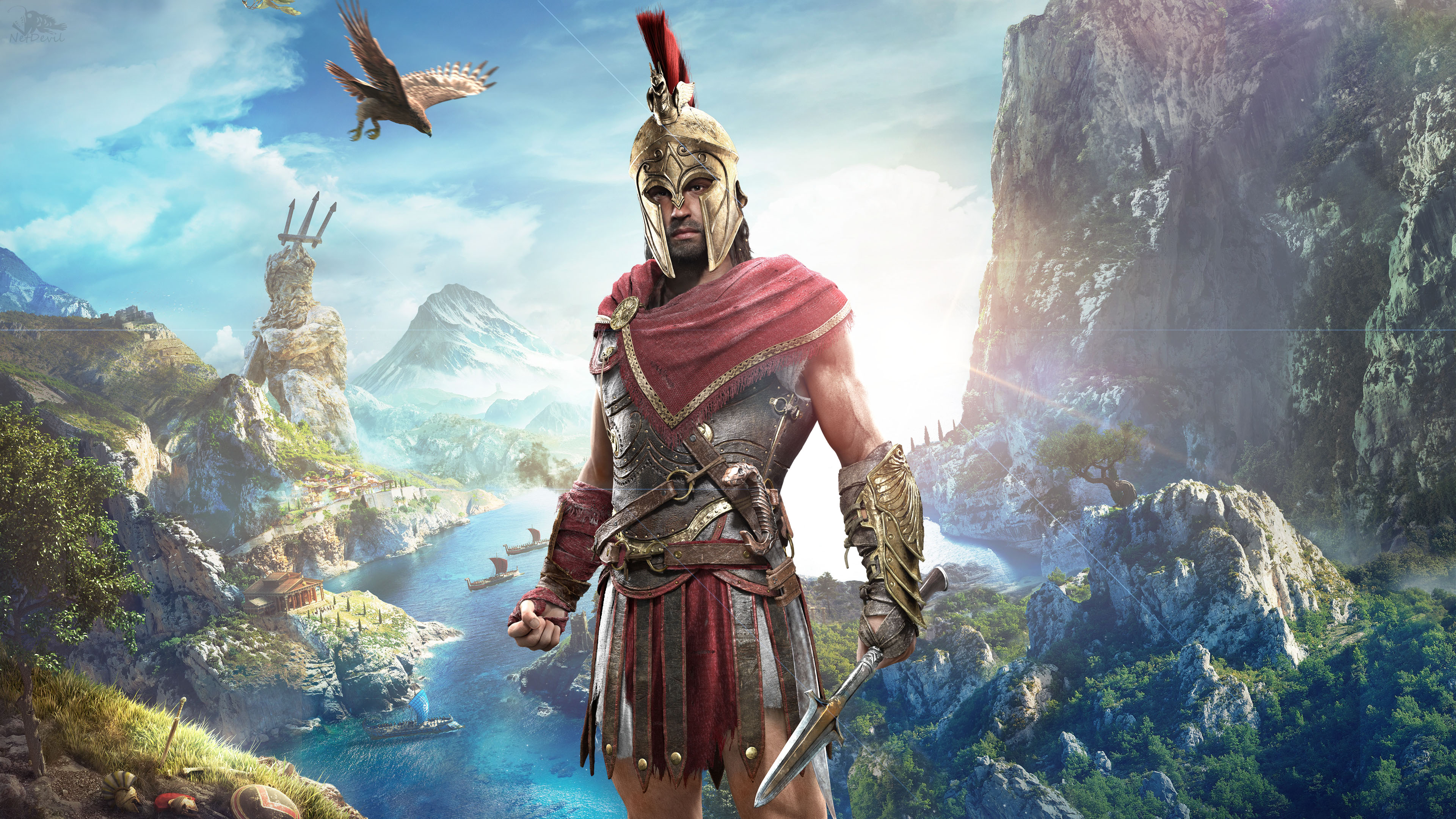 Alexios in Assassin's Creed Odyssey 4K Wallpapers
