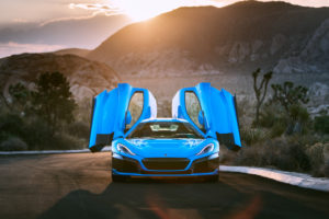 Rimac C Two California Edition 2018 4K Wallpapers