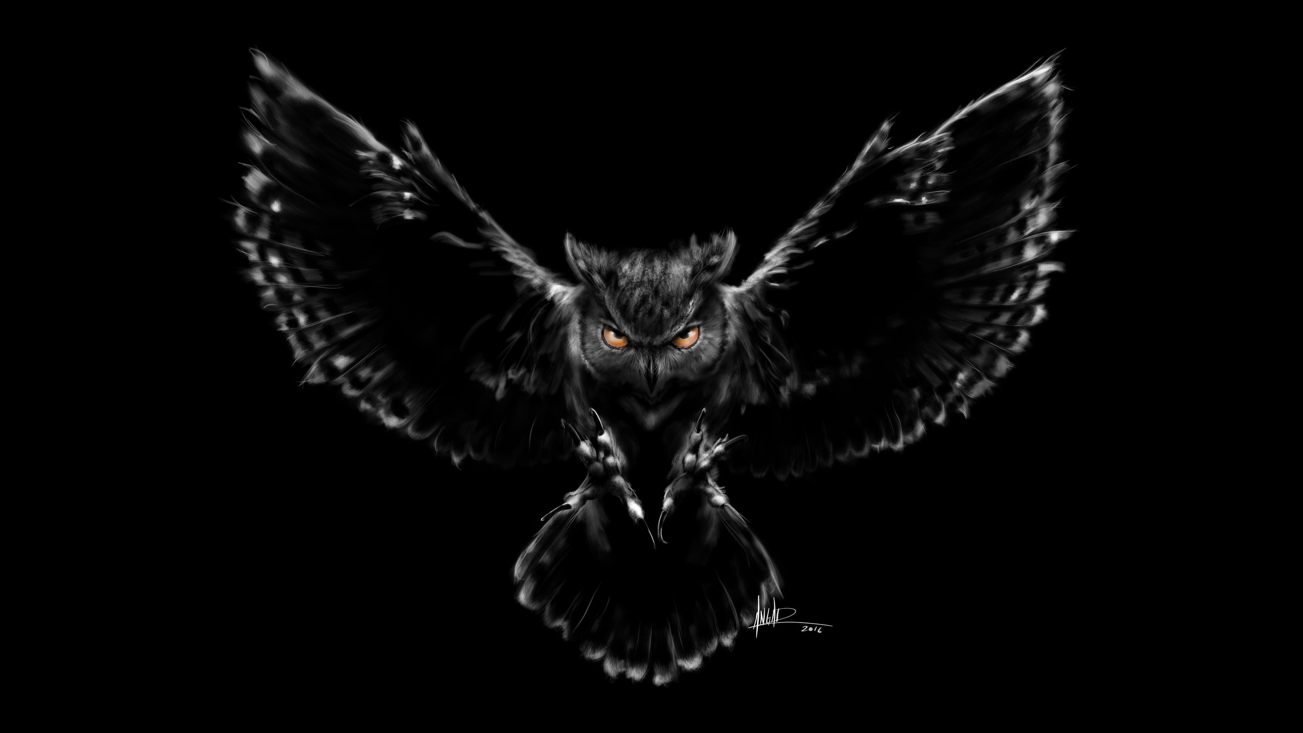 Scary Owl Wallpapers