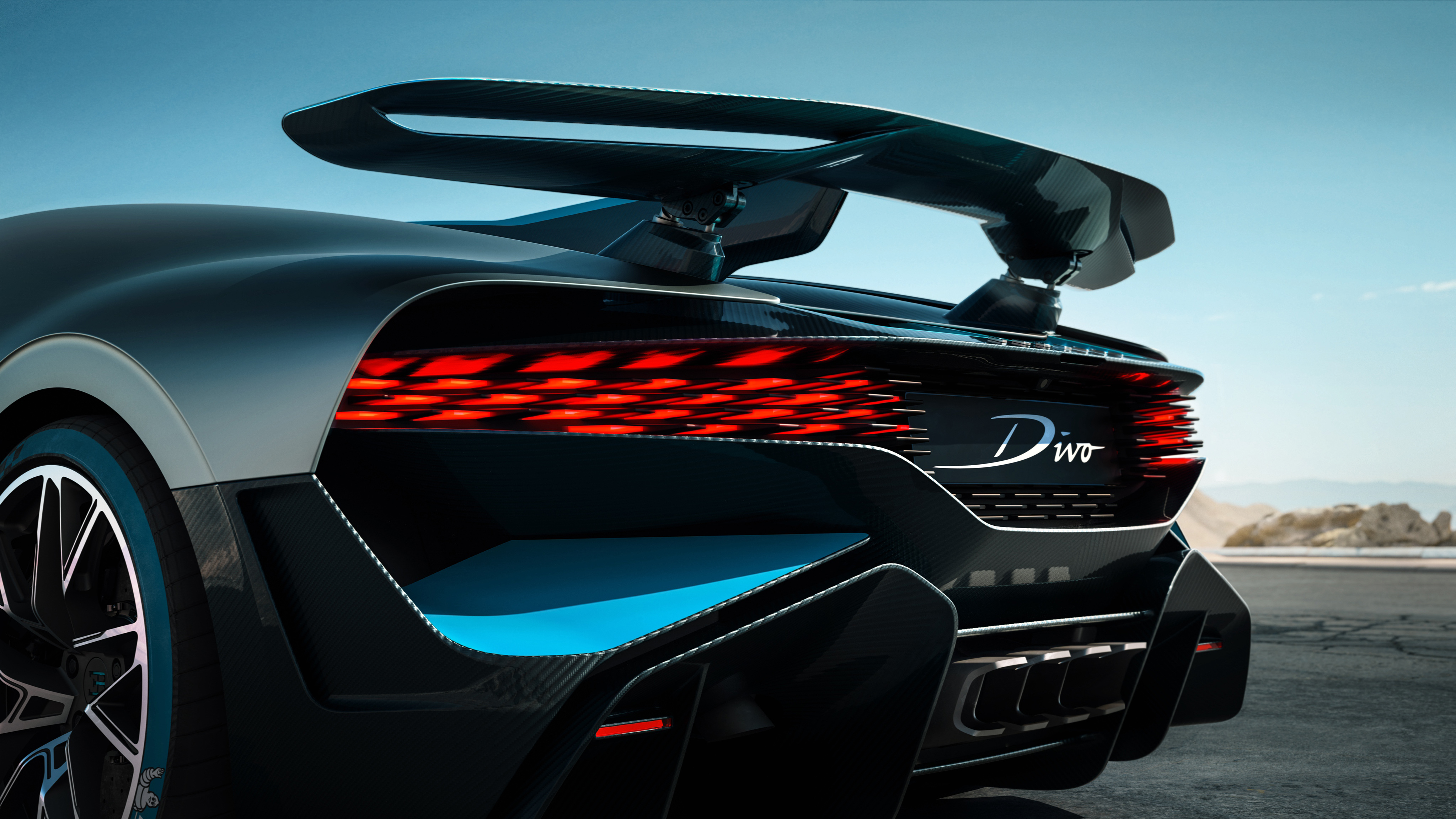 Bugatti Divo Rear 4K Wallpapers | HD Wallpapers