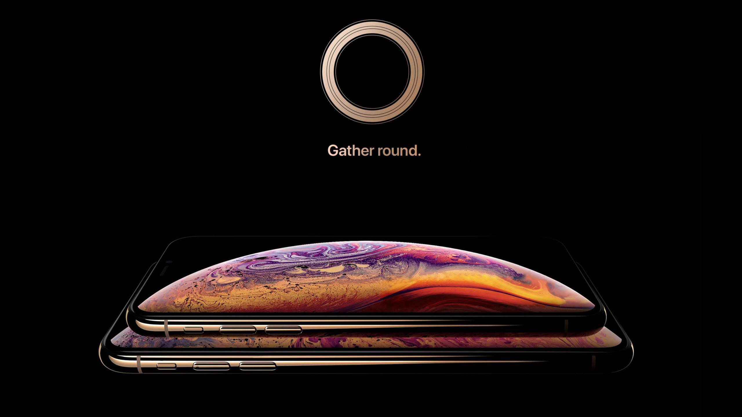 iPhone XS & iPhone XS Plus Launch Wallpapers