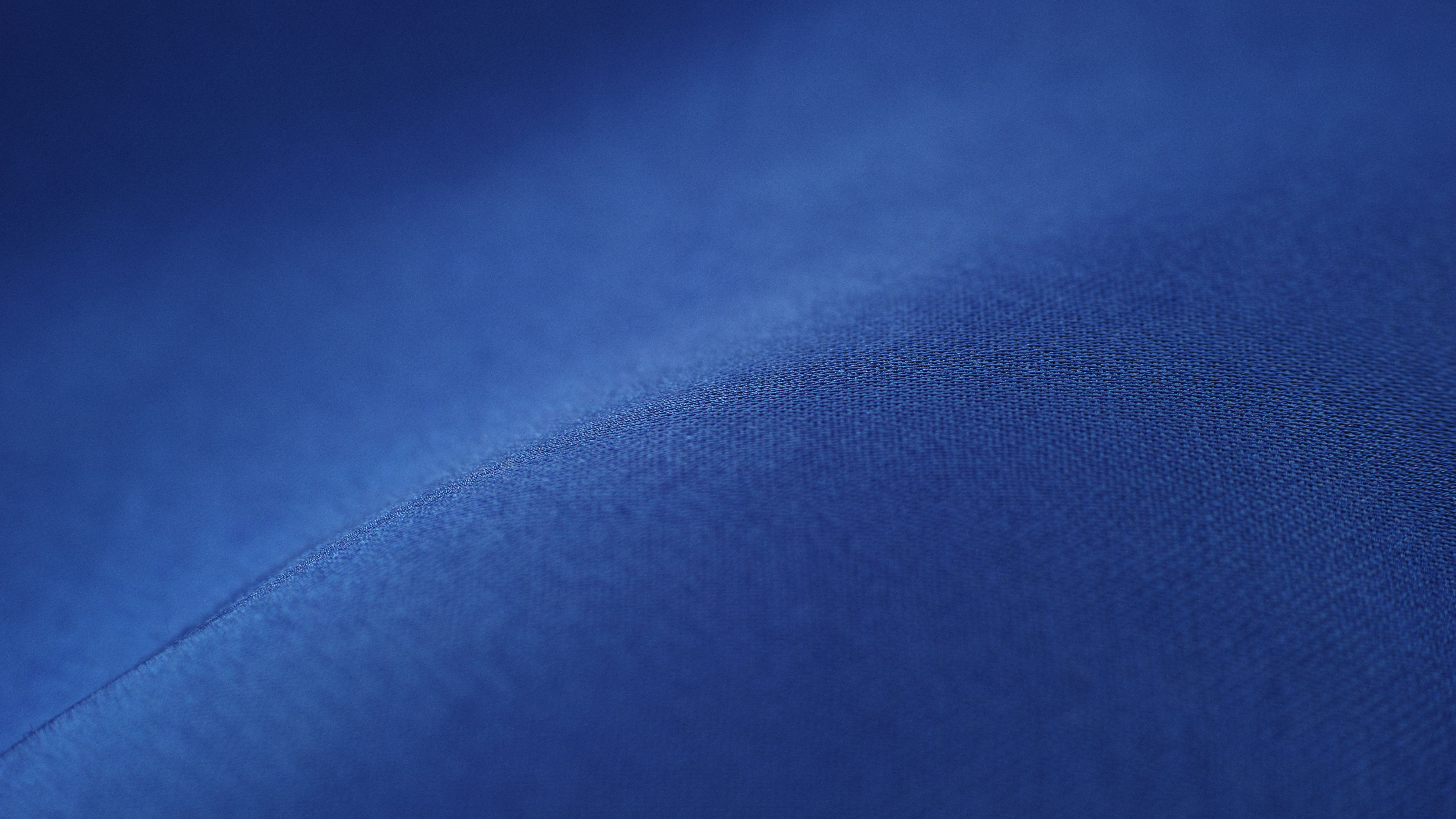 Blue Fabric Macro 4K 8K