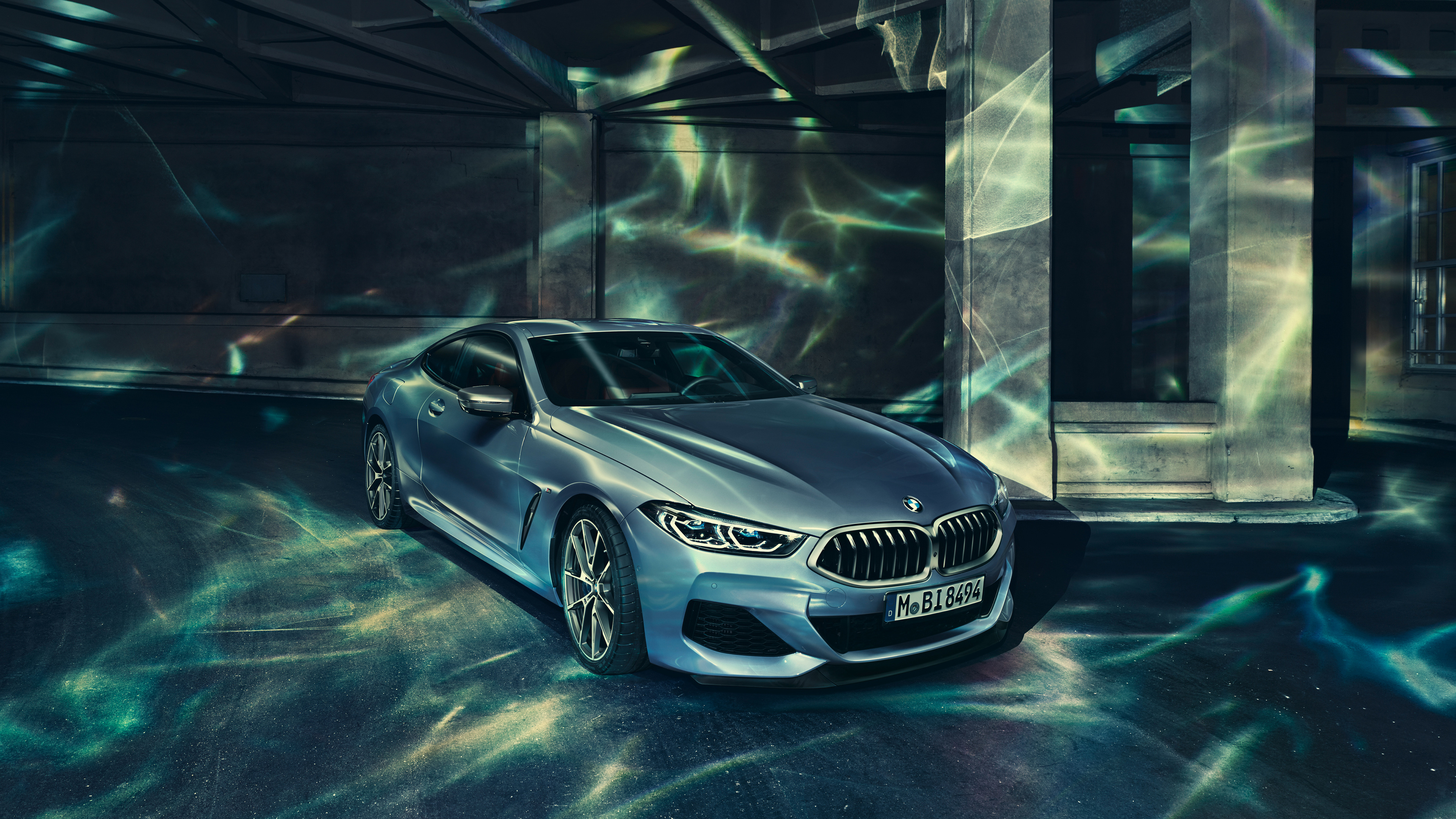 BMW 8 Series and the LightRig 4K Wallpapers