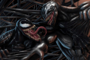 Venom vs Riot Artwork 4K Wallpapers