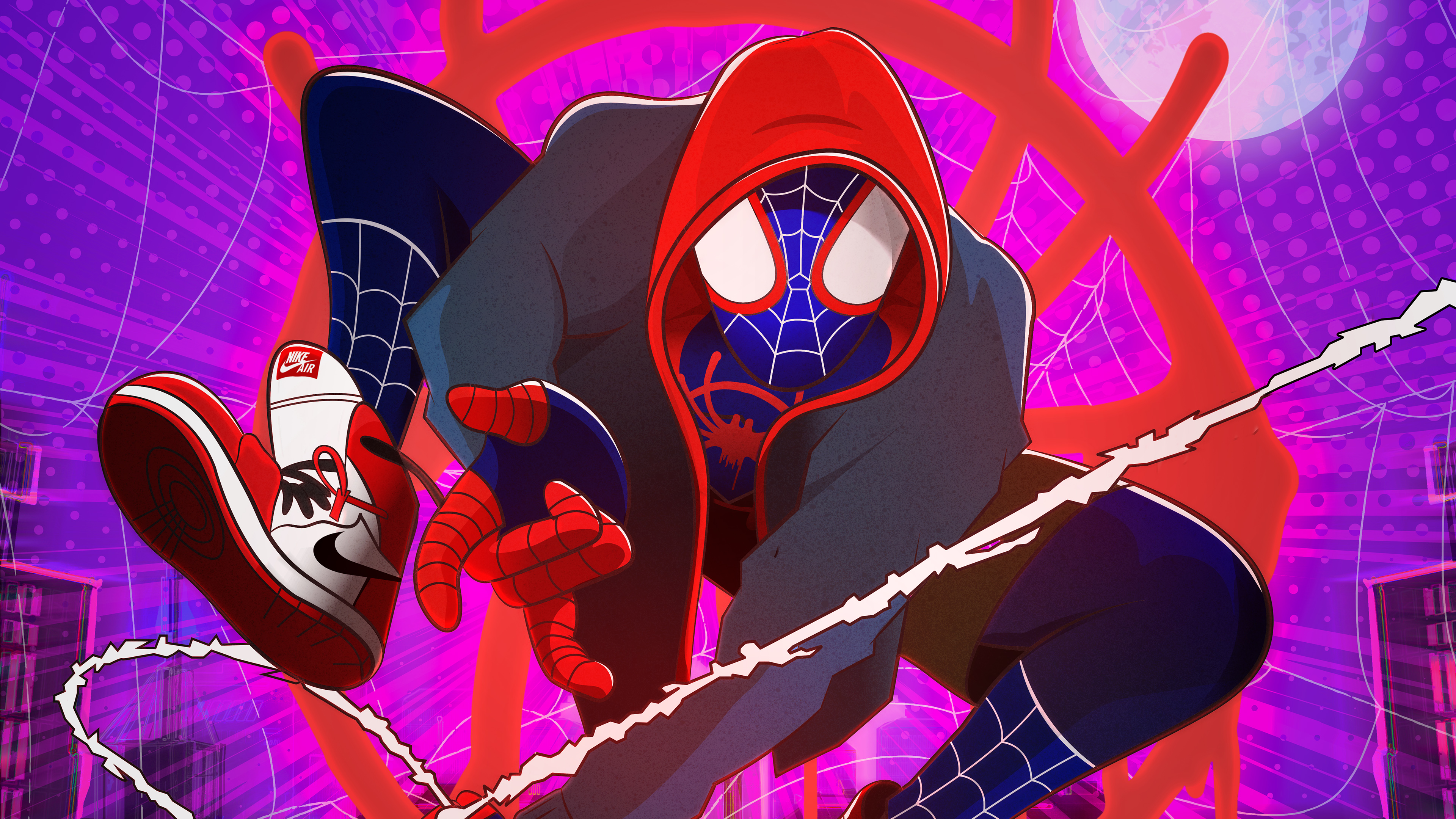 Miles Morales in Spider-Man Into the Spider-Verse Wallpapers | HD ...