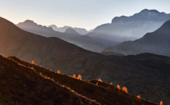 Giau Pass Mountains Italy 4K 5K Wallpapers