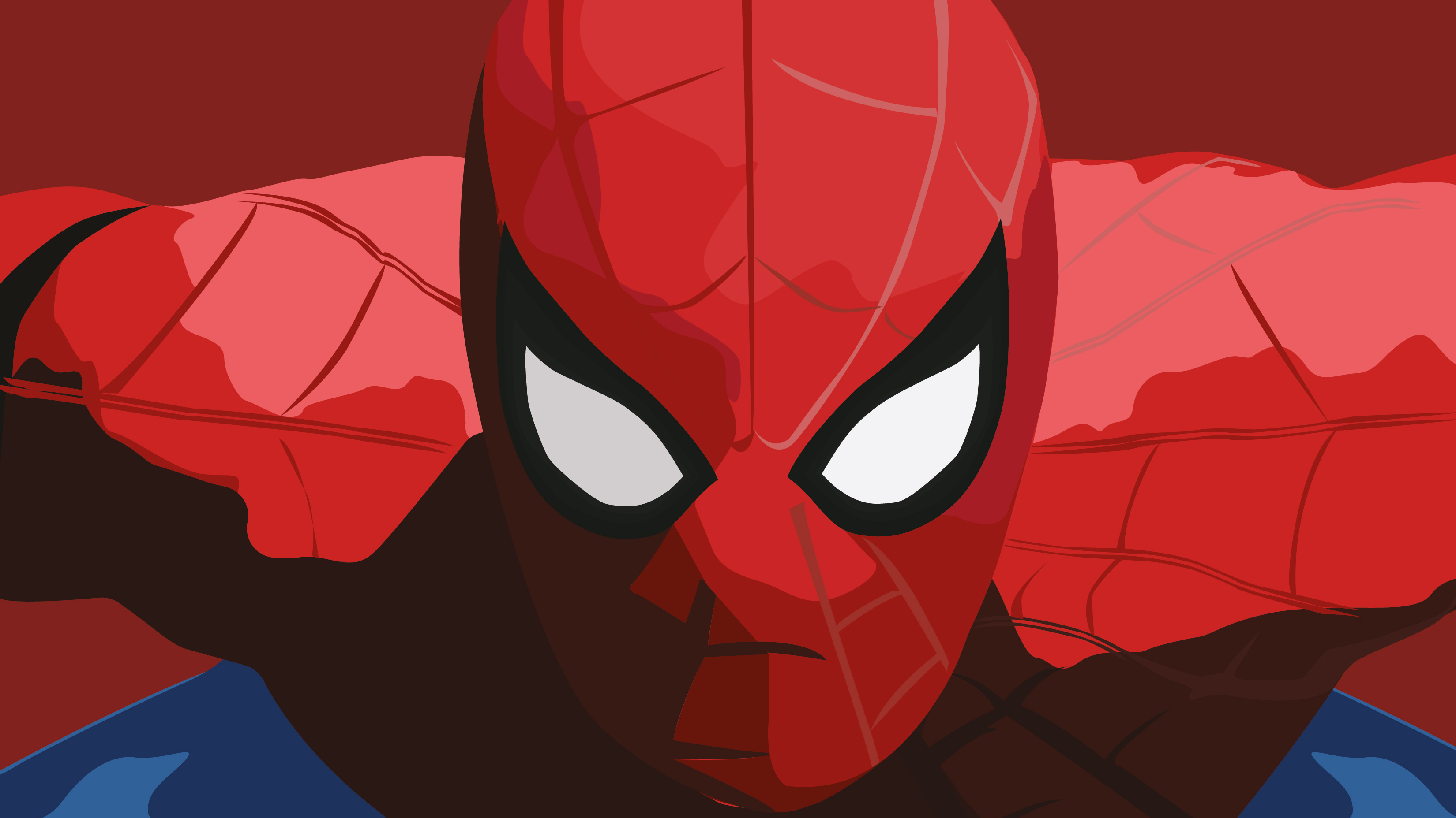 Spider-Man Minimal Artwork 8k