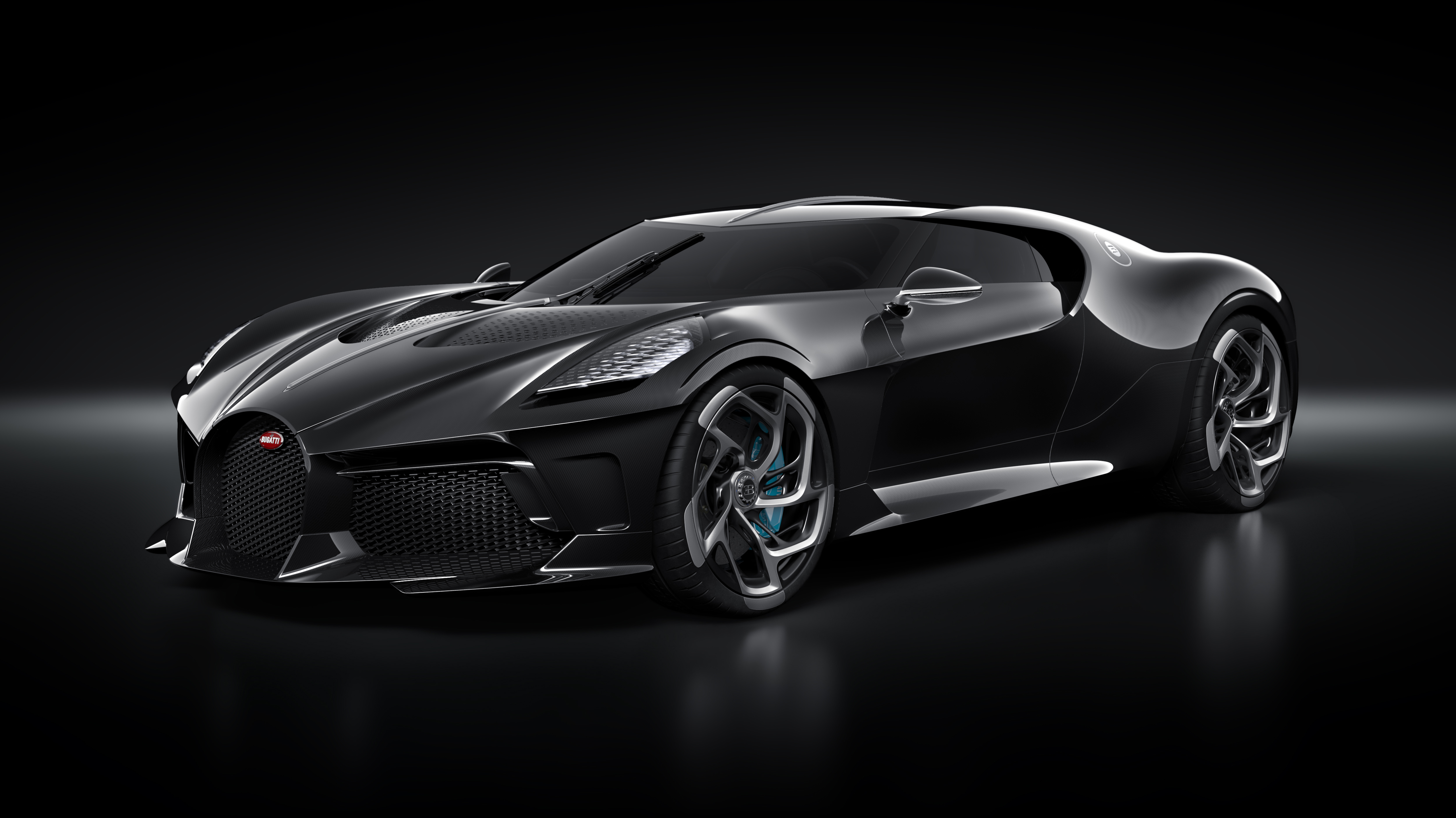 Bugatti La Voiture Noire 2019 Geneva Motor Show 5K Wallpapers