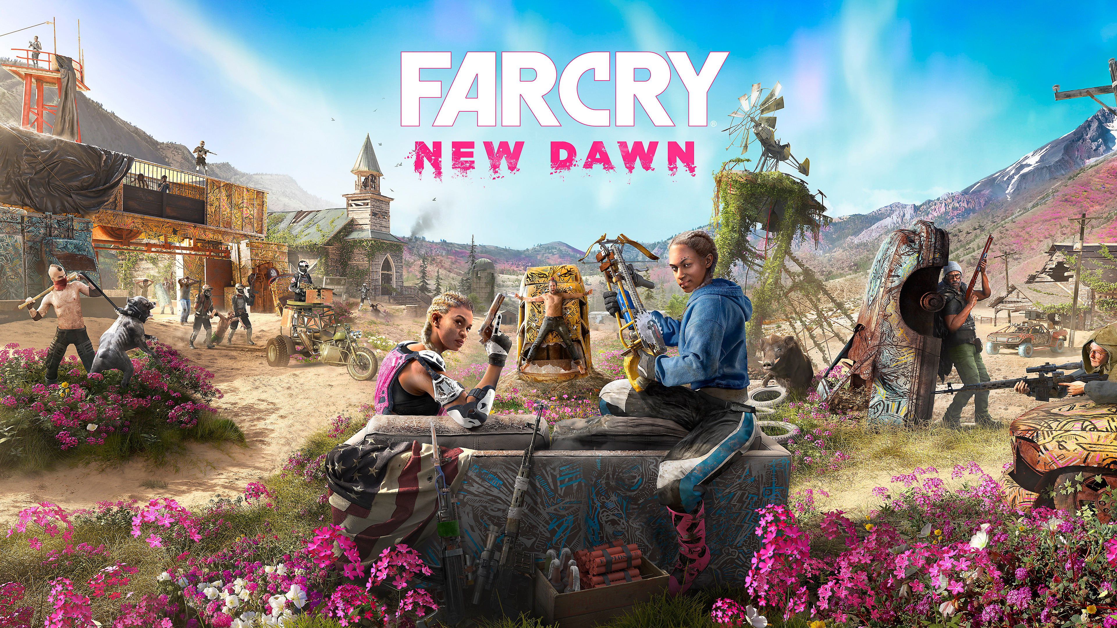 Far Cry New Dawn Cover art 2019 Game 4K Wallpapers