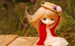 Red Doll Girl Cute Wallpapers
