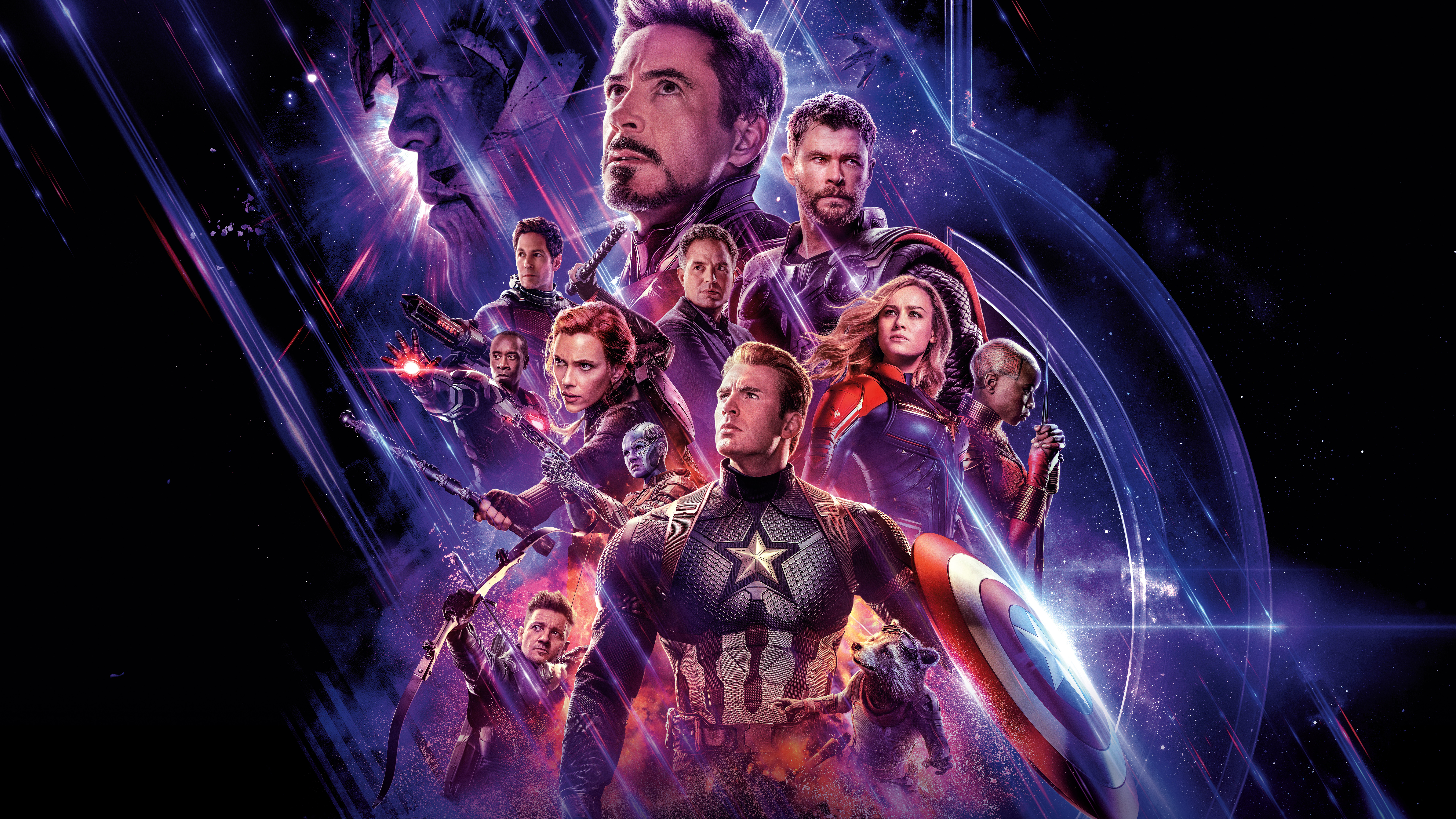 Avengers Endgame 2019 4K 8k